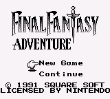 Final Fantasy Adventure (World) (Collection of Mana)